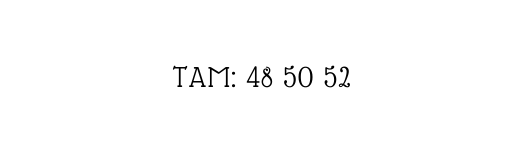 TAM 48 50 52